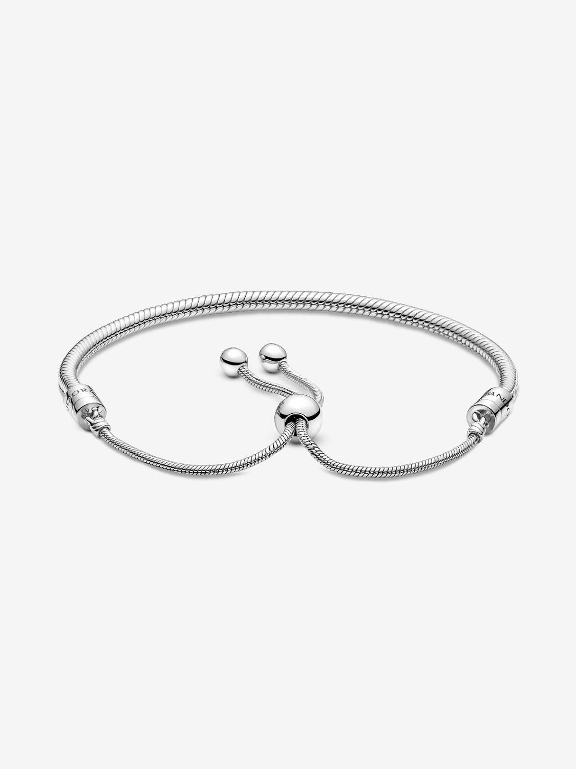 Studded Chain Heart Clasp Charm Bracelet
