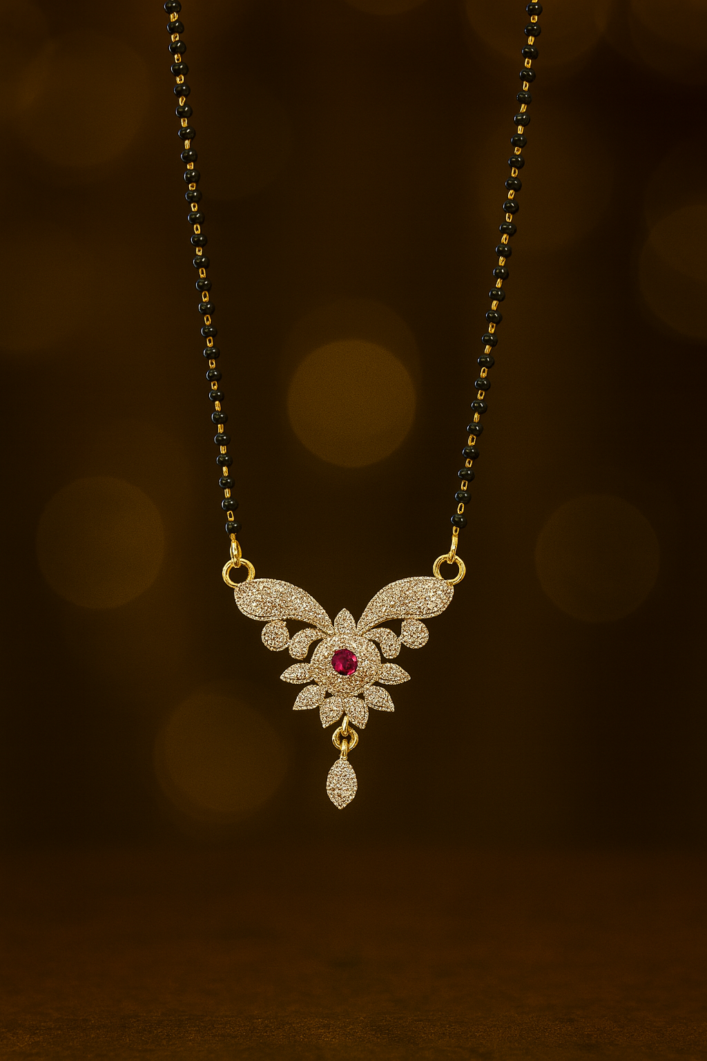 Floral-Vine-Design-Mangal-Sutra