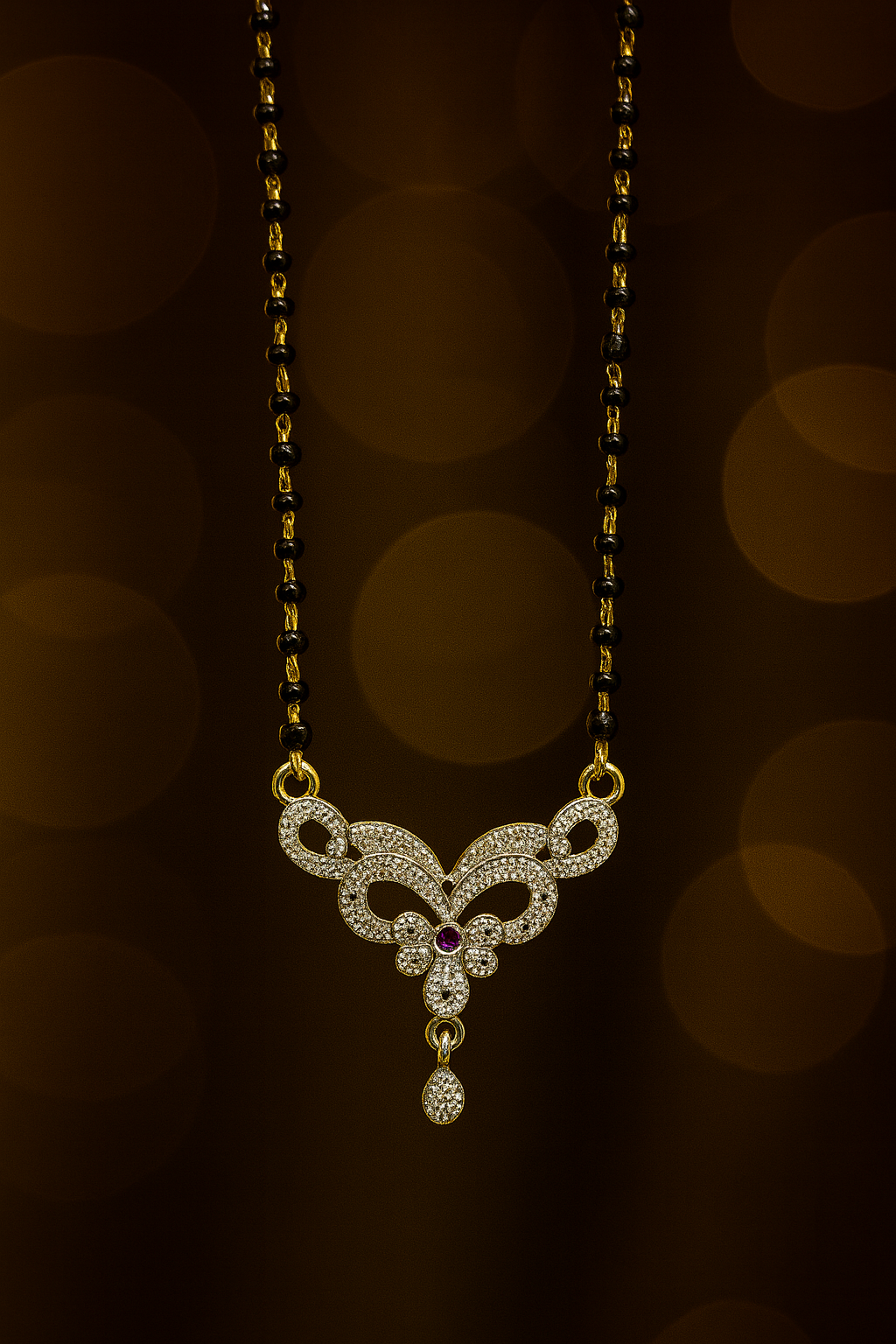 Intricate Loop Design Mangal Sutra